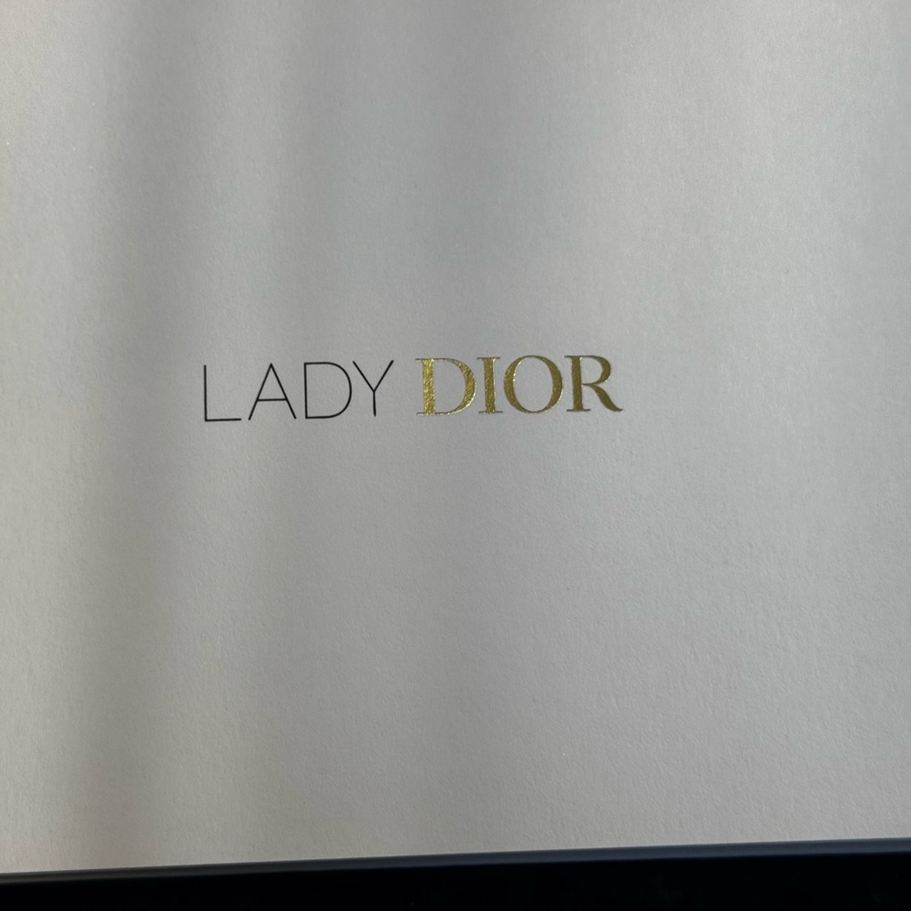 Dior Tan Geometric Pattern Women's Bag - Picture 14 of 15